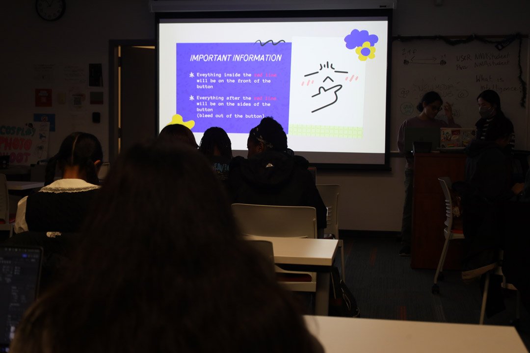 The crosswalk outside Baruch.