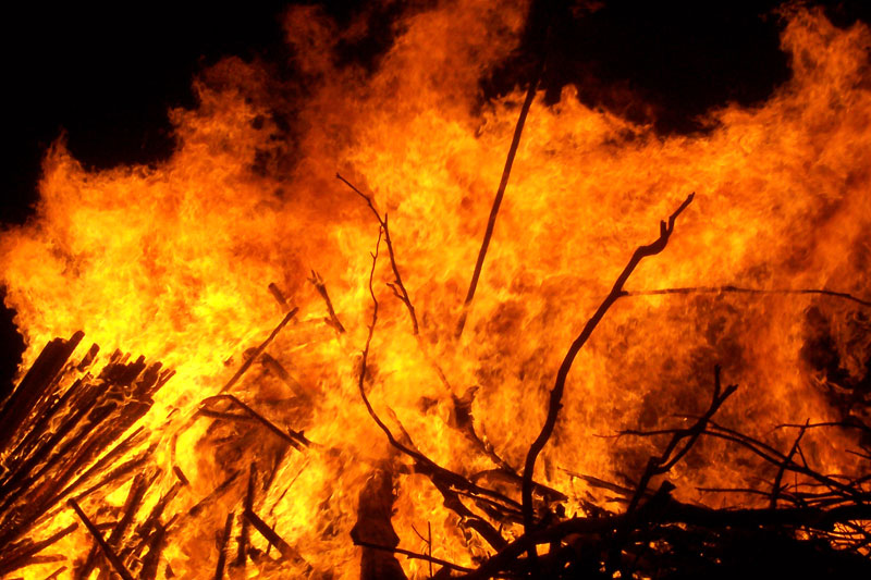 Wildfire intensity