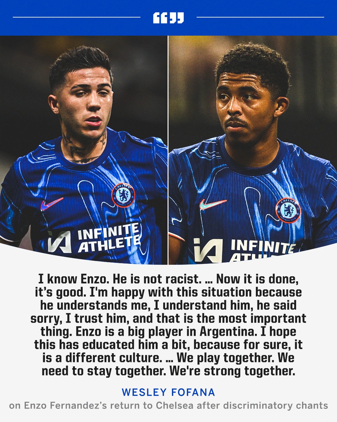 Fofana and Enzo